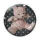 Cabochon Verre - nounours