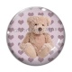 Cabochon Verre - nounours