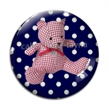 Cabochon Verre - nounours