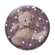 Cabochon Verre - nounours