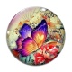 Cabochon Verre - papillon