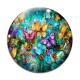 Cabochon Verre - papillon