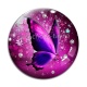 Cabochon Verre - papillon