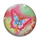 Cabochon Verre - papillon