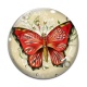 Cabochon Verre - papillon