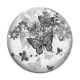Cabochon Verre - papillon