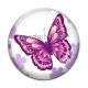 Cabochon Verre - papillon