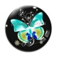 Cabochon Verre - papillon