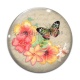 Cabochon Verre - papillon