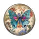 Cabochon Résine - papillon