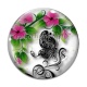 Cabochon Verre - papillon