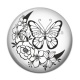 Cabochon Résine - papillon