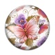Cabochon Verre - papillon