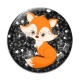 Cabochon Verre - renard