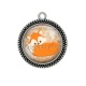 Pendentif Cabochon Argent - renard
