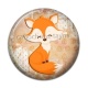 Cabochon Résine - renard
