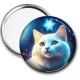 Miroir de poche - chat