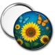 Miroir de poche - tournesol