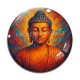 Cabochon Verre - bouddha méditation