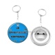 Porte clés décapsuleur - un ophtalmologue formidable