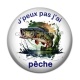 Cabochon Résine - j'peux pas j'ai pêche