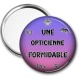 Miroir de poche - une opticienne formidable