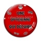 Cabochon Verre - une opticienne qui déchire