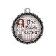 Pendentif Cabochon Argent - une super docteur