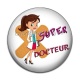 Cabochon Résine - super docteur