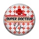 Cabochon Résine - super docteur