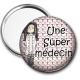 Miroir de poche - une super médecin