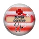 Cabochon Résine -  super docteur