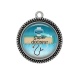 Pendentif Cabochon Argent -  super docteur