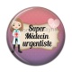Cabochon Résine - super médecin urgentiste