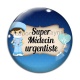 Cabochon Verre - super médecin urgentiste