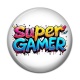 Cabochon Résine - super gamer