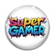 Cabochon Verre - super gamer