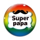 Cabochon Verre - super papa