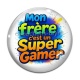 Cabochon Verre - mon frère c'est un super gamer