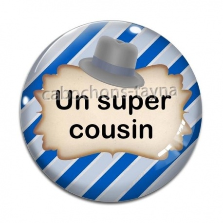 Cabochon Verre - un super cousin