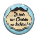 Cabochon Verre - je suis un cousin qui déchire