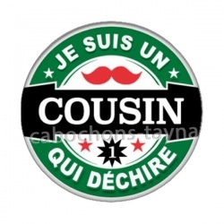 je suis un cousin qui déchire