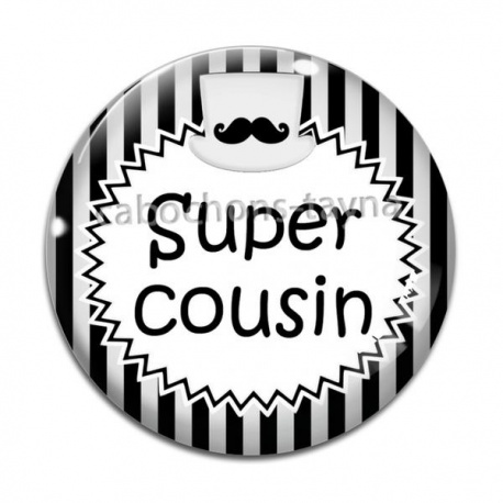 Cabochon Verre - super cousin