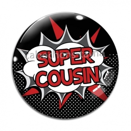Cabochon Verre - super cousin
