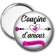 Miroir de poche - cousine d'amour, forever