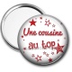 Miroir de poche - une cousine au top