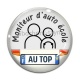 Cabochon Verre - moniteur d'auto école au top