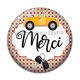 Cabochon Résine - merci