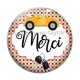 Cabochon Verre - merci