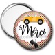 Miroir de poche - merci